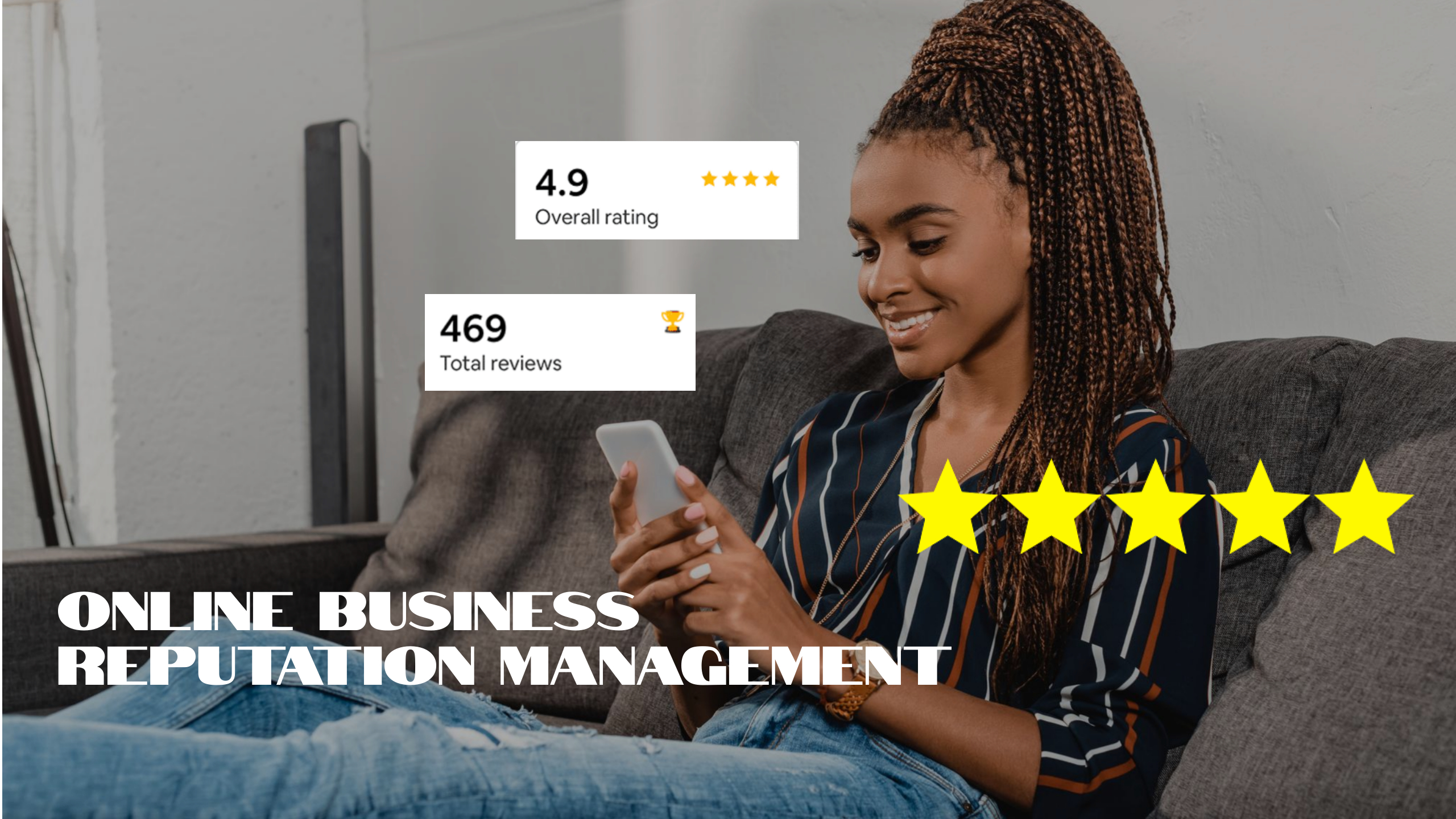 How can Amazeful help with online business reputation management?