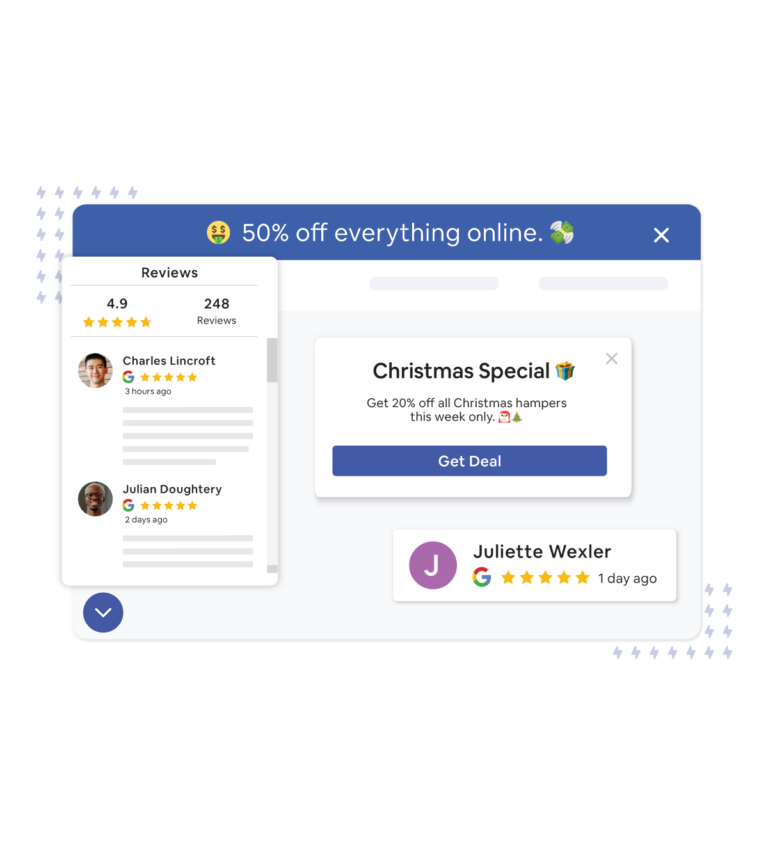 Showcase reviews where they matter most.