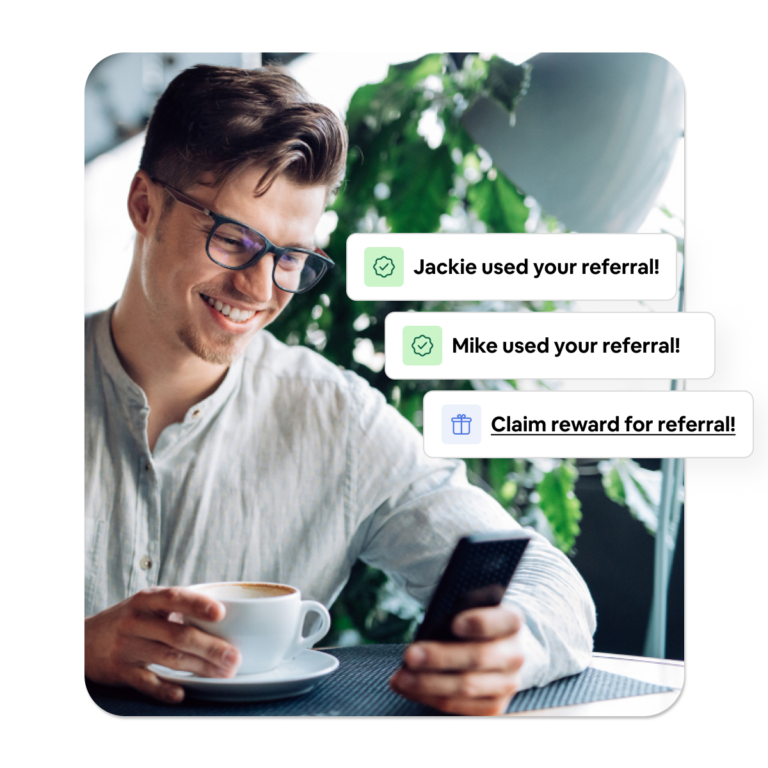 Amazeful helps you turn happy customers into referrals.