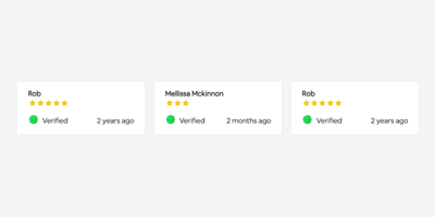 Review slider